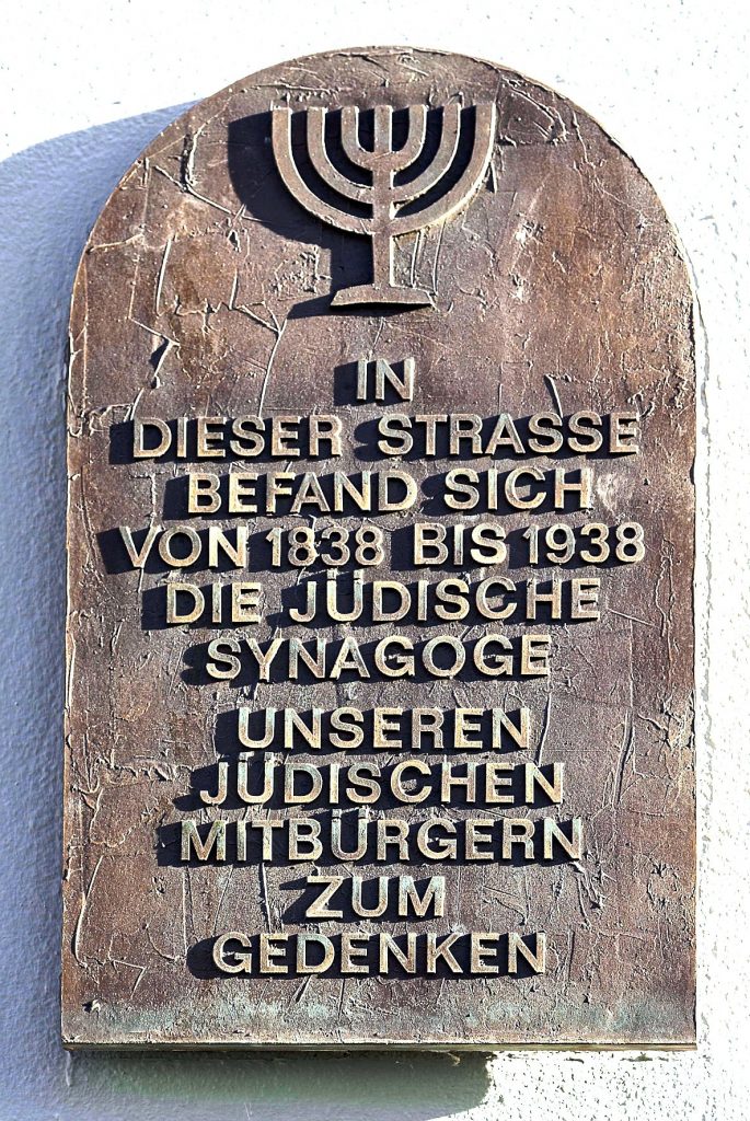 Gedenktafel am Stadthaus Germersheim