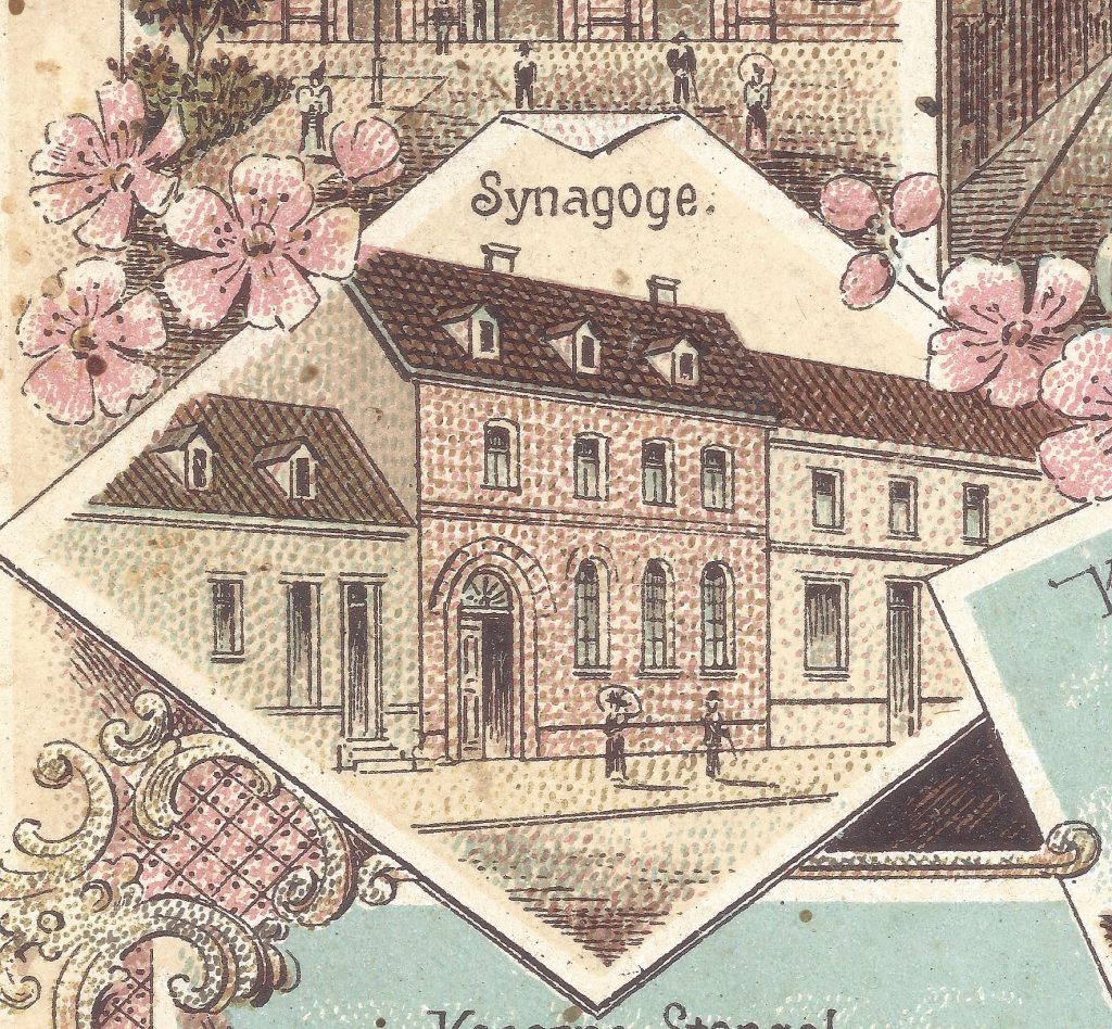 Synagoge Germersheim,  ca. 1900